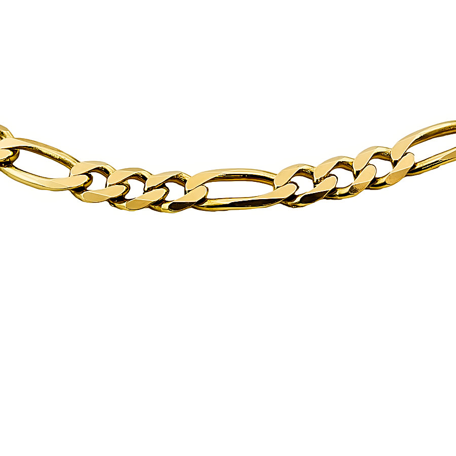 9ct Gold 25.5g 21 inch Figaro Chain